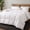 White, variant on U by Bedsure White Quilted Comforters Duvet Insert Queen Size, All Season Down Alternative, Soft Bedding, Machine Washable with 8 Corner Tabs ,88x88 inch
