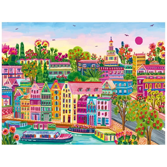 RoseArt Millie Illustrates 300 Piece - Amsterdam