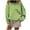 Green, variant on CHUMUD Womens Oversized Striped Sweatshirt Crewneck Long Sleeve Pullover Color Block Trend Preppy Fall Winter Tops 2025 Outfits