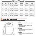 thumbnail image 3 of Awdenio - Camisetas de manga larga para mujer, blusas holgadas con estampado juvenil, blusas informales con cuello en V y mangas 3/4, 3 of 5
