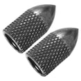 thumbnail image 2 of 2 uds tapas de válvula de neumático de bicicleta cubiertas de lluvia estilo americano mantenimiento de bicicleta de montaña negro, 2 of 8