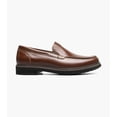 thumbnail image 3 of Nunn Bush Mens Owen II Moc Toe Venetian Loafer Lightweight and Comfortable Slip-On Cognac 13 M, 3 of 9