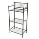 Bath Bliss 3 Shelves Tiered Storage Shelf in Oil Rubbed Bronze ...