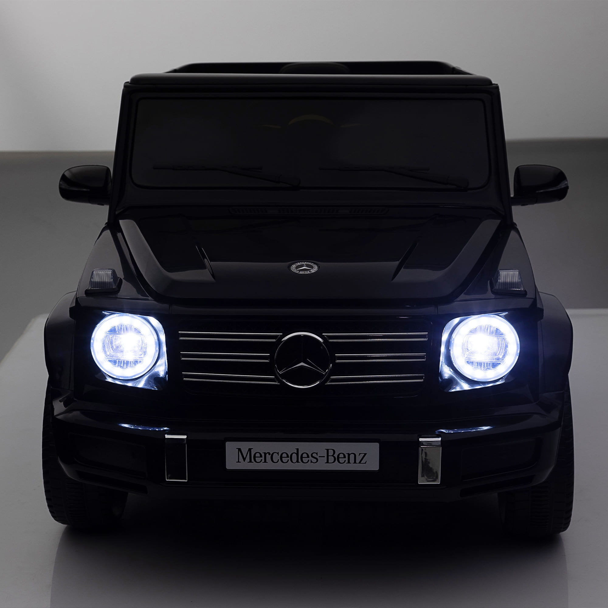 YYAo Kids Ride On Car, Licensed Mercedes-Benz G500, 24V Kids Car with Parent Remote Control, Electric Car for Kids, 3 Speeds, LED Headlight & Music Player, Red YYAo Kids Ride On Car, Licensed Mercedes-Benz G500, 24V Kids Car with Parent Remote Control, Electric Car for Kids, 3 Speeds, LED Headlight & Music Player, Red