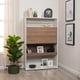 thumbnail image 1 of Mueble Multifuncional Datas Blanco Con Café Loomber, 1 of 5