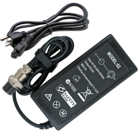 Scoter Engine 24V 2A Electric Scooter Battery Charger For RAZOR E100 E200 E300 E125 E150 E500 MX350 CC2420 PR200 Pocket Mod ()
