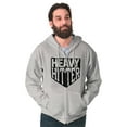 thumbnail image 5 of Heavy Hitter Baseball Fanatic Sports Zip Hoodie Sweatshirt Men Brisco Brands X, 5 of 6