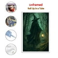 thumbnail image 2 of Halloween Witch in The Forest Canvas Wall Art Prints Poster Gifts Photo Picture Painting Posters Room Decor Home Decorative 16x24inch(40x60cm), 2 of 6