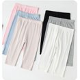 thumbnail image 4 of OJSFQUFP Girls' Pants Cropped Pants Summer Thin Breathable Versatile Slim Fit Casual Pants Pants Kids, 4 of 9