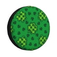 thumbnail image 1 of Vsdgher Housse de Pneu pour la Saint-Patrick, Protecteur de Roue, Housse de Roue pour Camion, Remorque, RV, SUV, Véhicule Récréatif et la Plupart des Véhicules-17 Pouces, 1 of 6
