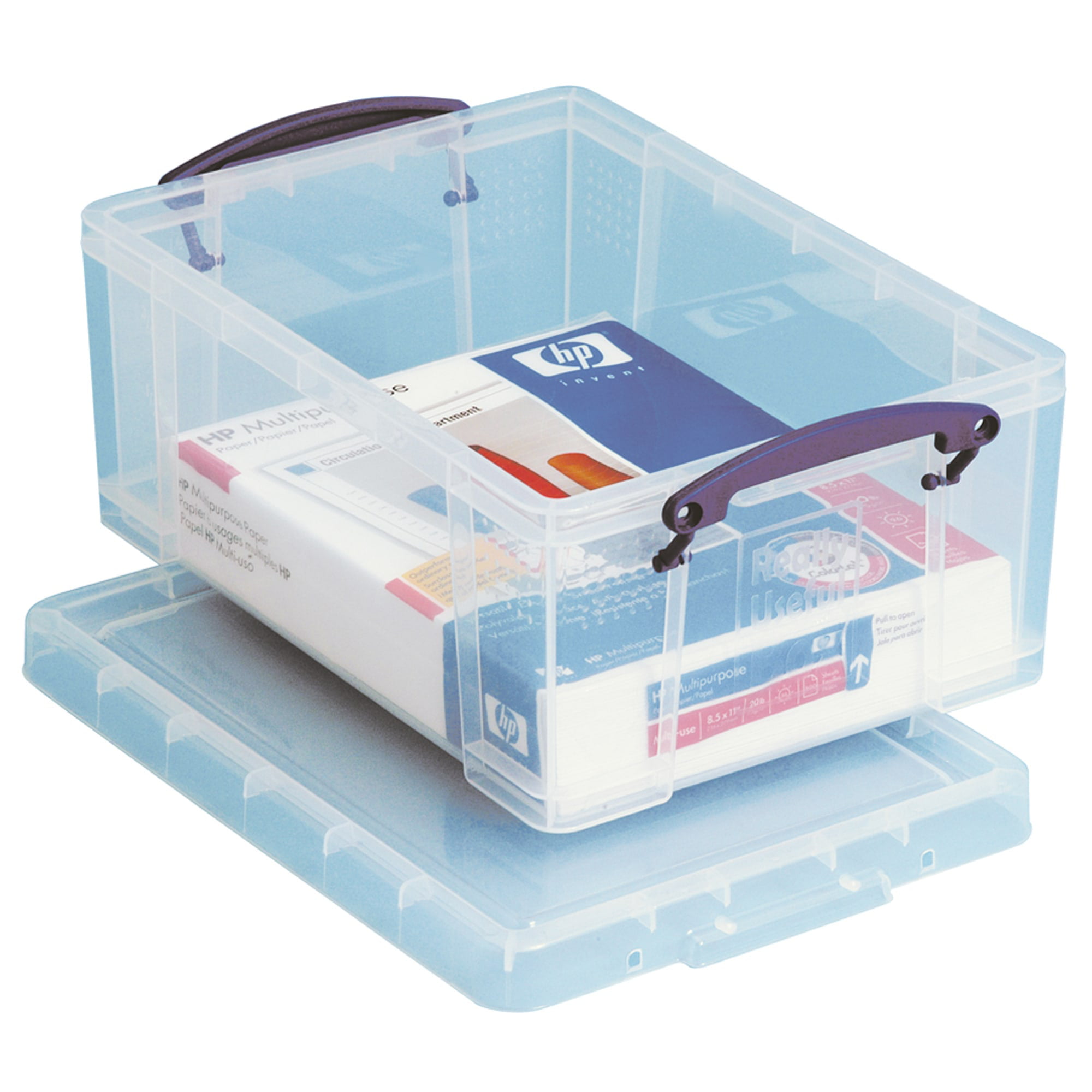 Really Useful Box 9 Liter Snap Lid Storage Bin 9C-PK4CB 