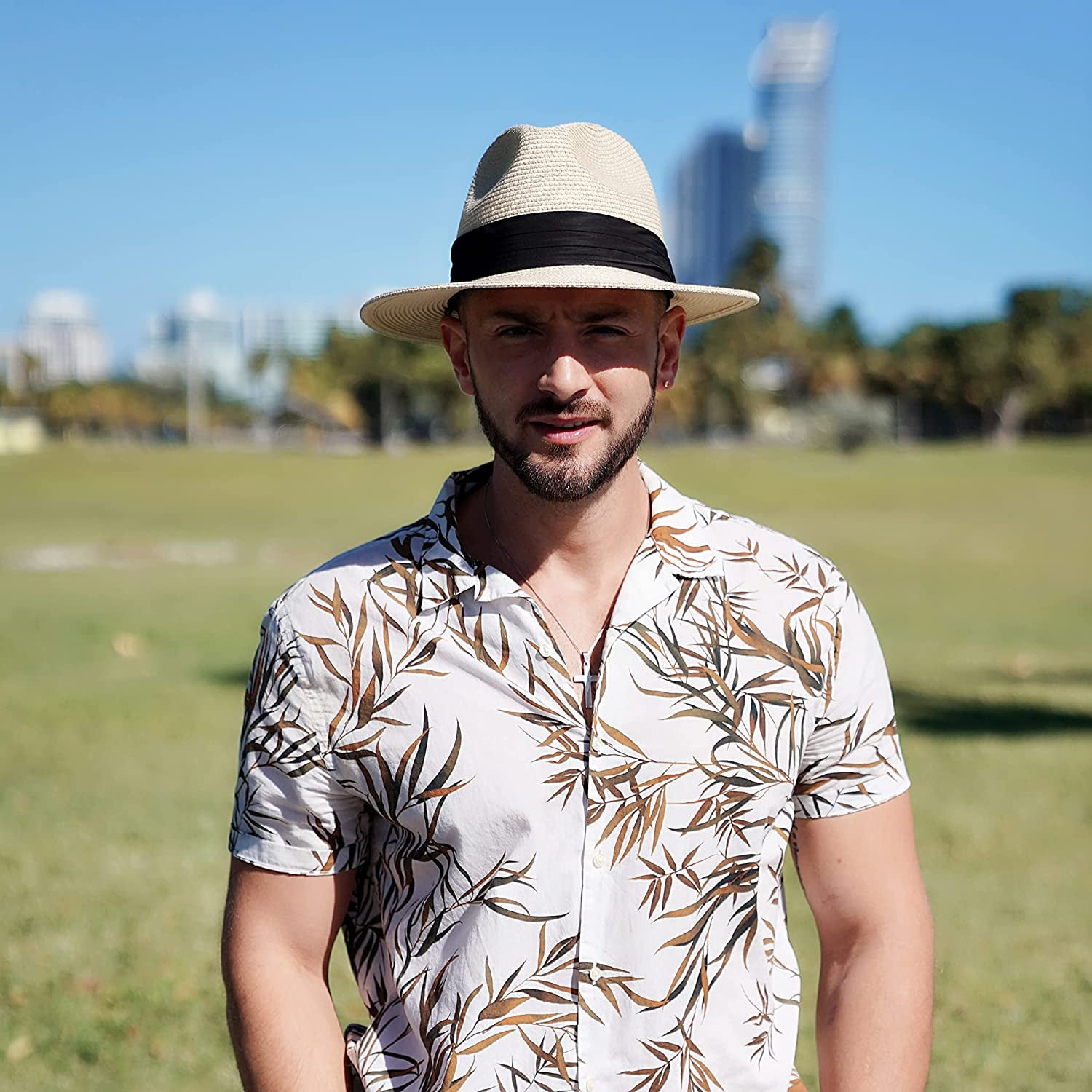 LINLINPAPA Summer Beach Sun Hats for 