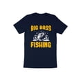 thumbnail image 4 of Funny Bass Fish Fishing Fisher Gift for Men Women Kids Boys T-Shirt Fish Fishing Fisherman Holiday Birthday Presents Men Women Kids Tshirt, 4 of 10
