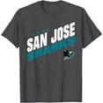 thumbnail image 1 of T-Shirt Officiel San Jose Sharks Fuel Dark Heather - Blanc - TG, 1 of 2