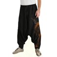 thumbnail image 2 of Birdeem Pantalon Long Décontracté pour Hommes à Cordon de Serrage Imprimé, Joggers de Course, Pantalons de Survêtement, 2 of 12