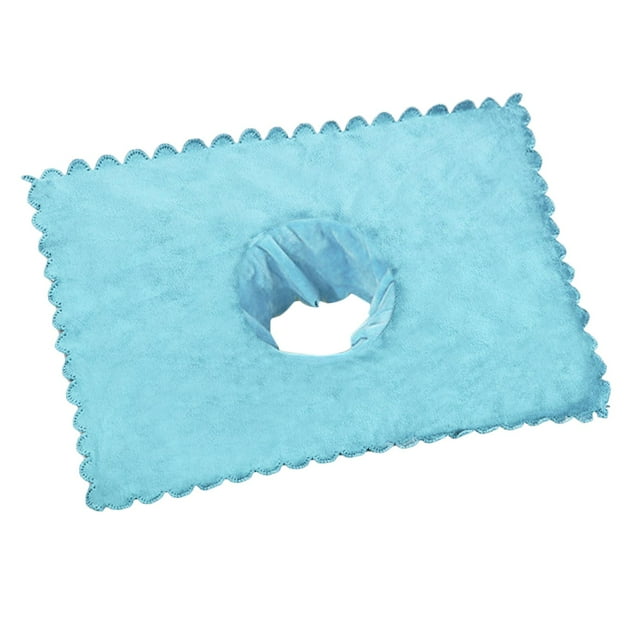 Cubiertas de sábana de con orificio para respirar en / de piel/suave/35,43x23,62 pulgadas/toal protectora Azul Sunnimix Sábana para cama de masaje