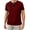 E1-Wine Red, variant on Demotime Men's Henley Shirts Short Sleeves Round Neck Casual Basic Shirt Summer Solid Color Lightweight Button T Shirts Army Green L Tops