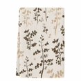 thumbnail image 2 of Brown Beige Botanical Kitchen Towels Set of 1, Rustic Country Spring Floral Summer Leaf Absorbent Dish Towels for Kitchen, Microfiber Hand Towel, Quick Drying Tea Towel Decorative Dishcloths, 2 of 7
