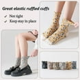 thumbnail image 3 of YooGuoGuo Womens Ankle Crew Socks Casual Cotton Sock for Women Funny Cute Novelty Girls Floral Socks 6 Pack, 3 of 6