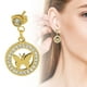 thumbnail image 2 of Pendientes de titanio con diseño moderno para un look minimalista, perfectos para el día a día, acabado plateado, 2 of 5