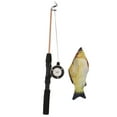 thumbnail image 4 of Interactive Teaser Wand Cat Retractable Fishing Pole Interactive Cat Toys Retractable Cat Teaser Wand Toy Interactive Fishing Rod With Simulation Fish For Cats, 4 of 8