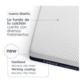 thumbnail image 5 of Colchón Luuna Memory Foam King Size Hecho En México Blanco, 5 of 5