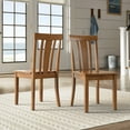 thumbnail image 1 of iNSPIRE Q Wilmington II Slat Back Wood Dining Side Chairs by  Classic (Set of 2), 1 of 5