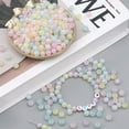 thumbnail image 7 of U8MO 500 Mixed Mermaid Color Acrylic Round Beads 6mm Smooth Ball Spacer DIY Bracelet, 7 of 7