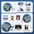 thumbnail image 7 of USB C SD Card Reader 6 in 1 ,Portable Micro USB 3.0 Memory Card Reader Compatible with SD/Micro SD/TF/SDXC/SDHC/MMC/RS-MMC, Camera SD Card Adapter Support Windows, Linux, Mac OS, Android, 7 of 7