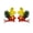 Golden antlers pine, variant on 2pcs Cartoon Christmas Antler Hair Clip Festival Headwear for Woman Kids Bangs Taking Photo Shopping Travel Anti-Slip