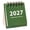 Green, variant on ZMGEJPW 2027 Compact Desktop Date Calendar,Mini Desk Calendar with Writable Paper Pages,Standing Flip Small Desk Calendar for Write,Short Notes And Daily Tasks,Home Office Supplies(Blue)
