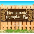 thumbnail image 1 of Homemade Pumpkin Pie 13 oz Vinyl Banner With Metal Grommets, 1 of 4