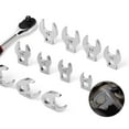 thumbnail image 2 of 10 Piece Crowfoot Wrench Set 38 Inch Drive Open End Spanner for Torque Wrench Suitable for Tight Spaces and Hard to Reach Areas, 2 of 6
