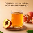 thumbnail image 5 of Waka Instant Green Tea Mix, Peach Flavored - 100% Tea Leaves, No Additives, Unsweetened Tea Powder in Bulk Pouch – Easy Quick Hot and Iced Teas (4.5oz), 5 of 7