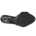 thumbnail image 4 of 305- Sasha,  3" Heel Maribou Slipper, 4 of 8