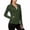 #329-Army Green, variant on Craaazy Ladies Lightweight Running Pullover, Quick Dry Half Zip Top, Long Sleeve Athletic Shirt with Thumb Holes for Outdoor Activities Gifts