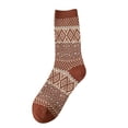 thumbnail image 2 of Chaussettes de Sport pour Femmes Rétro Multicolores Style Ethnique Motif Drôle Chaussettes Mode Chaussette Multicolore, 2 of 3