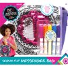 Cra-Z-Art Be Inspired Girls Sequin Flip Messenger Bag Coloring Design Kit - 2 Pack