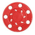 thumbnail image 6 of MLINS Red ABS Hockey Puck Set for Training Lightweight and Durable with Uniform Center Molded 1 Piece, 6 of 7