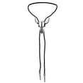 thumbnail image 3 of Lazos de oro para hombres American Cowboy Moda Bolo Ajustable Accesorios de ropa ajustable Etiqueta de estilo occidental Regalo ideal en bolsas Paquete Plata kenally  AP004546-04, 3 of 6