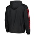 thumbnail image 3 of Men's Black D.C. United Graffiti Hoodie Full-Zip Windbreaker, 3 of 3