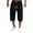 C3/Black, variant on XIYON Pants For Men Fashion Casual Solid Color Pants Calf Length Trousers Breathable Loose