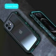 thumbnail image 1 of Dteck Apple iPhone 12 Mini 5.4 Inch Waterproof Case, Built-in Screen Protector IP68 Underwater Full Body Seal Cover Clear Sound Anti-Scratch Heavy Duty Waterproof Cover, Blue, 1 of 1
