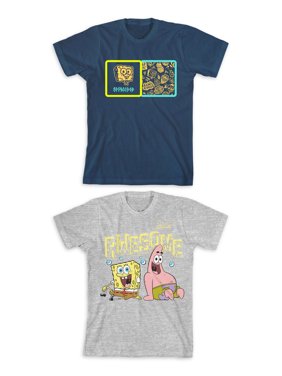 Spongebob Squarepants Boys Shirts Tops Walmart Com - cheerleader outfit codes for roblox high school t shirt