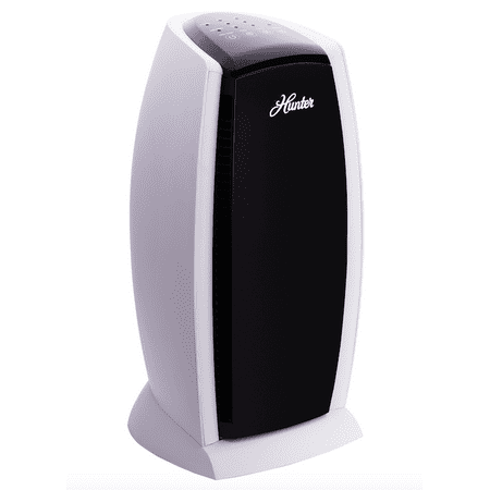 Hunter Ht1726 Hepa Air Purifier With Viro Silver Technology For Large Sized Rooms Black White