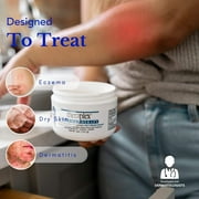 Theraplex Eczema Therapy (6 oz) - Moisturizing Skin Protectant with Natural Colloidal Oatmeal, Noncomedogenic, and Hypoallergenic, Fragrance-Free - National Eczema Association Seal of Approval