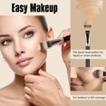 thumbnail image 4 of Makeup Brushes, 3Pcs Foundation Brushes for Liquid Makeup, Professional Kabuki Foundation Brushes Set for Blending Liquid Cream Flawless Powder Cosmetics Buffing Stippling Concealer, 4 of 4