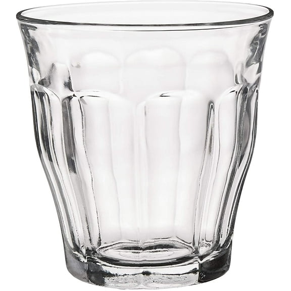 Duralex Picardie Clear Tumbler 250ml 8 Ounces, Set Of 6