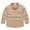 0526-aa1 Khaki, variant on Uniform Shirts for Boys 2T-16Y Boys' Stretch Long Sleeve Button Down Toddler Dress Shirt Wrinkle Free Uniform Shirt with Chest Pocket