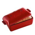thumbnail image 1 of Emile Henry Bread Loaf Baker, Burgundy, 1 of 3